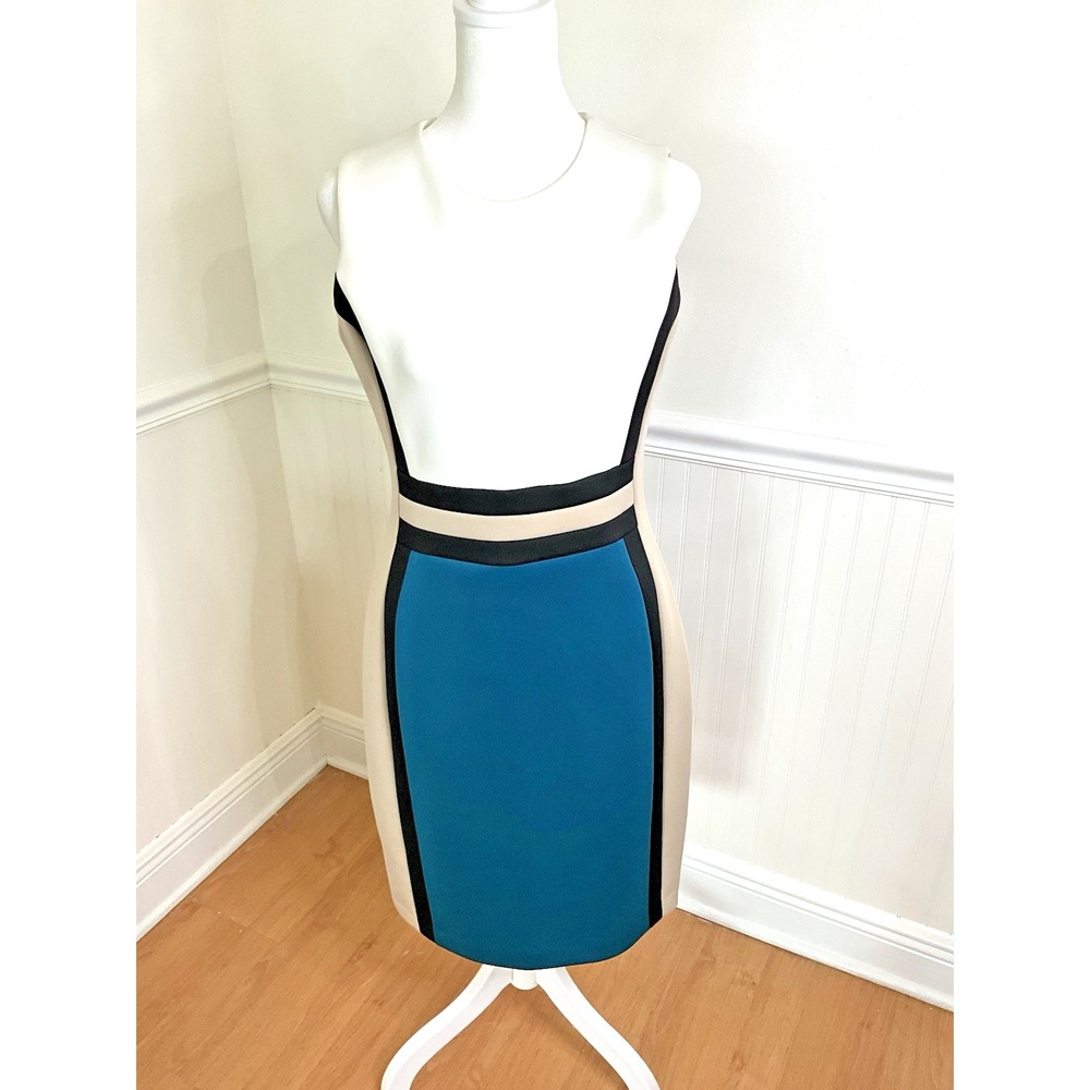 Calvin Klein Sleeveless Business Casual Pencil Dress Career Women Size 6